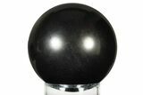 2" Polished, Shungite Sphere With Stand - Photo 4